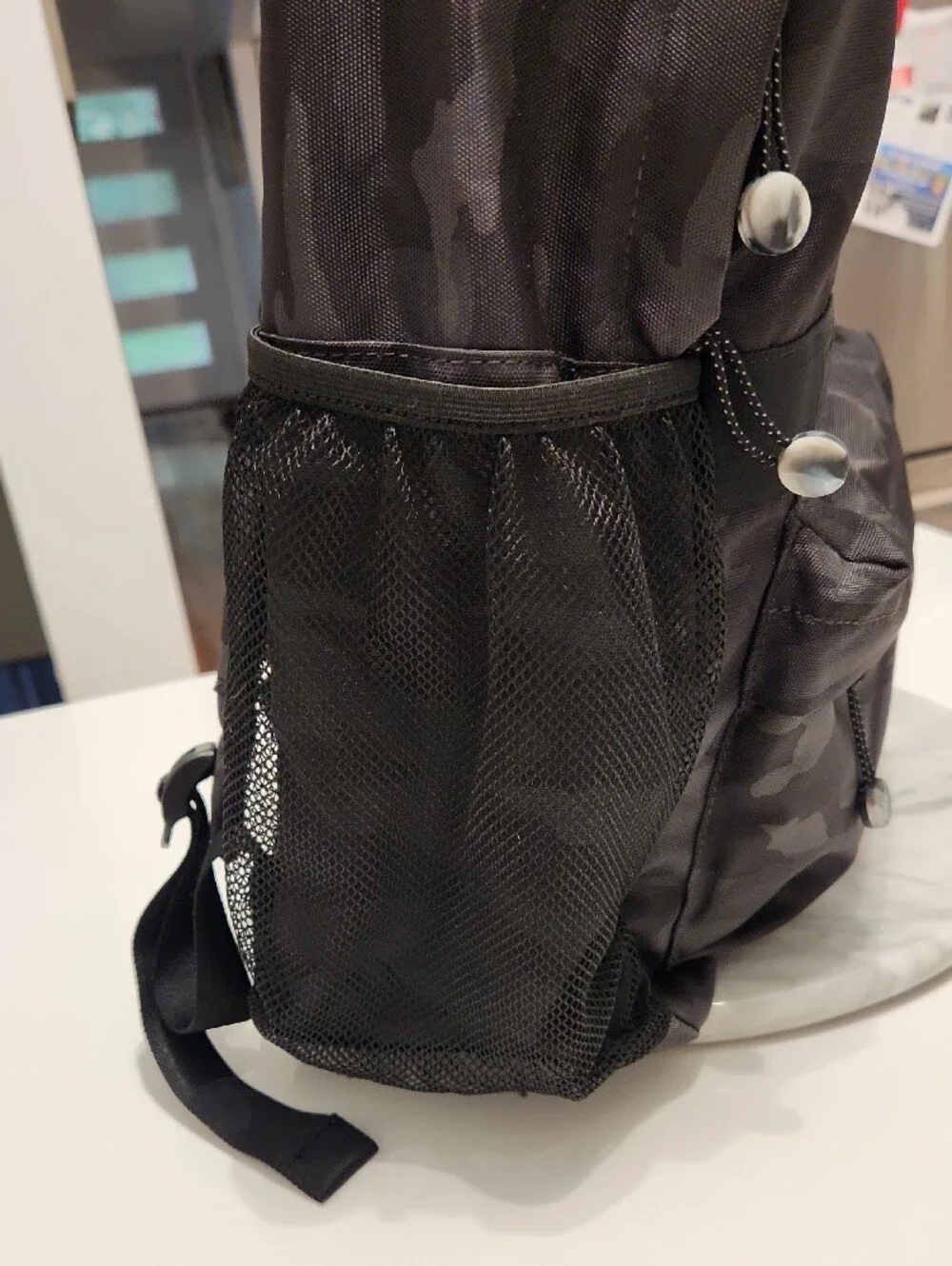 Athleta Girl Black Camo Backpack - Stylish Everyday Carry